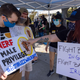 Activision Blizzard employees at last week’s walkout and protest rally to denounce the company’s response to a California Department of Fair Employment and Housing lawsuit.